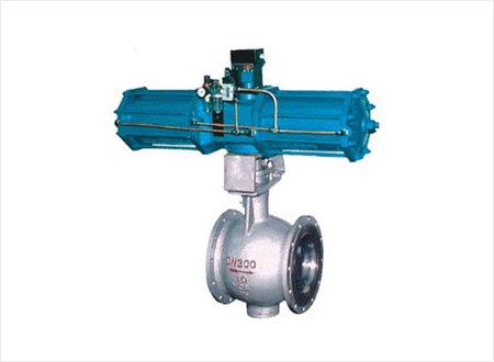 PQ647气动偏心半球阀